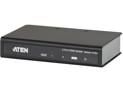ATEN 2-ports HDMI-splitter for at dele billedet op til 2 skærme, 4k,