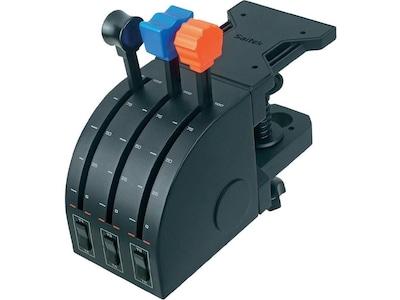 Logitech G Saitek Flight Throttle Quadrant - Wired Throttle - PC