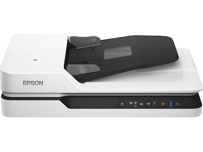 Epson WorkForce DS-1660W - Dokumentscanner - Duplex - A4 - 1200 dpi x 1200 dpi - op til 25 ppm (mono) / op til 25 ppm (farve) - ADF (50 ark) - op til 1500 scanninger pr. dag - USB 3.0, Wi-Fi(n)