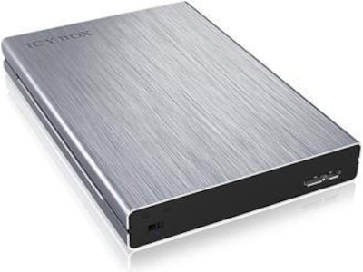 ICY BOX IB-241WP - Lagringspakning - 2.5 - SATA 6Gb/s - USB 3.0 - antracit (sort)