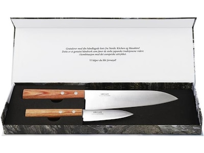 Masahiro Nordic Chefs kniv gavesæt