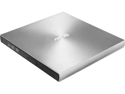 ASUS ZenDrive U9M SDRW-08U9M-U - Disk drev - DVD±RW (±R DL) - 8x/8x - USB 2.0 - ekstern - sølv - for 15  ROG Strix G15  ROG Zephyrus Duo 15  ROG Zephyrus G14  TUF505  ZenBook 13