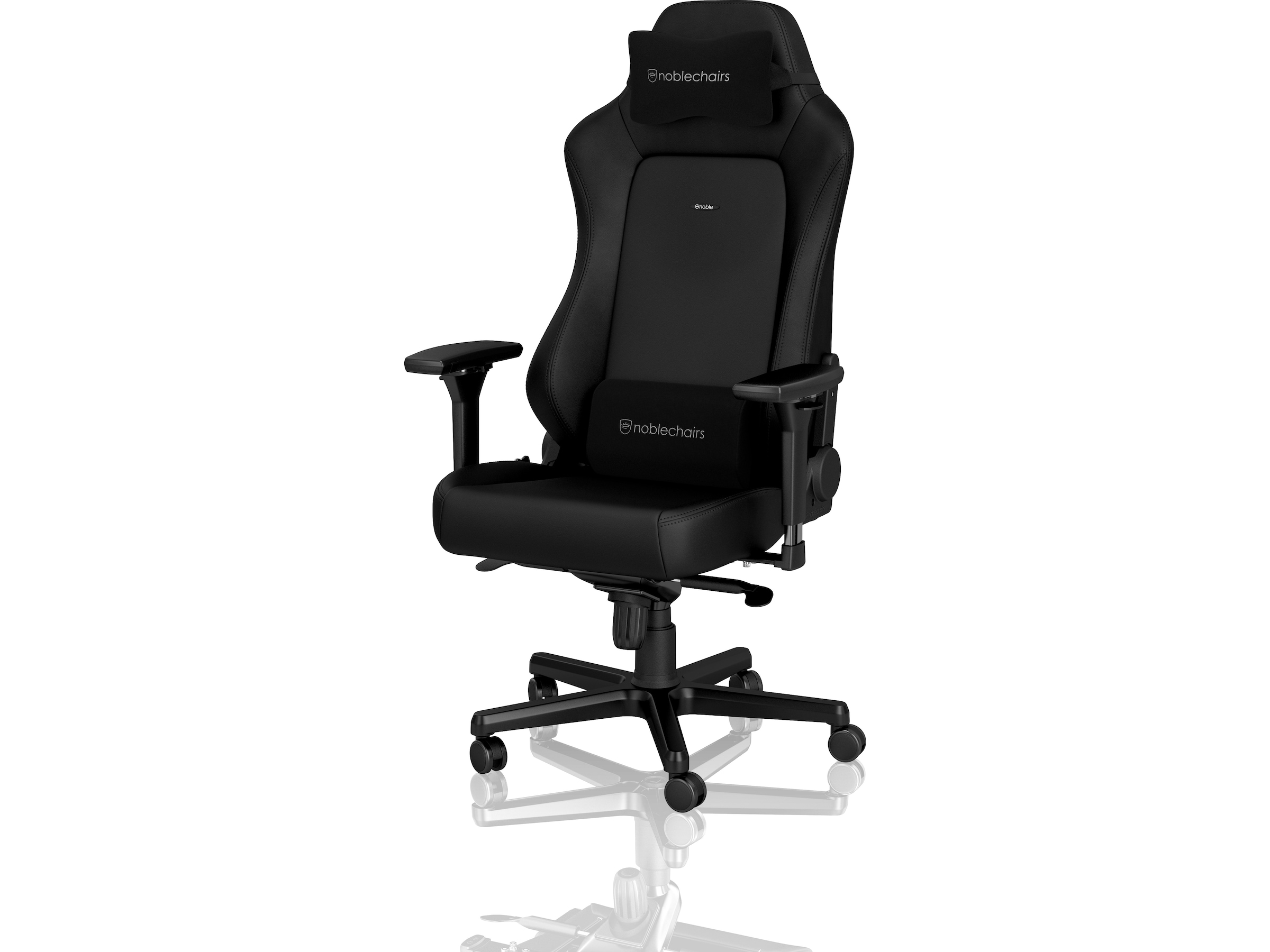 noblechairs HERO Gamingstol Black Edition Hybridmaterial Gaming stole Komplett.dk