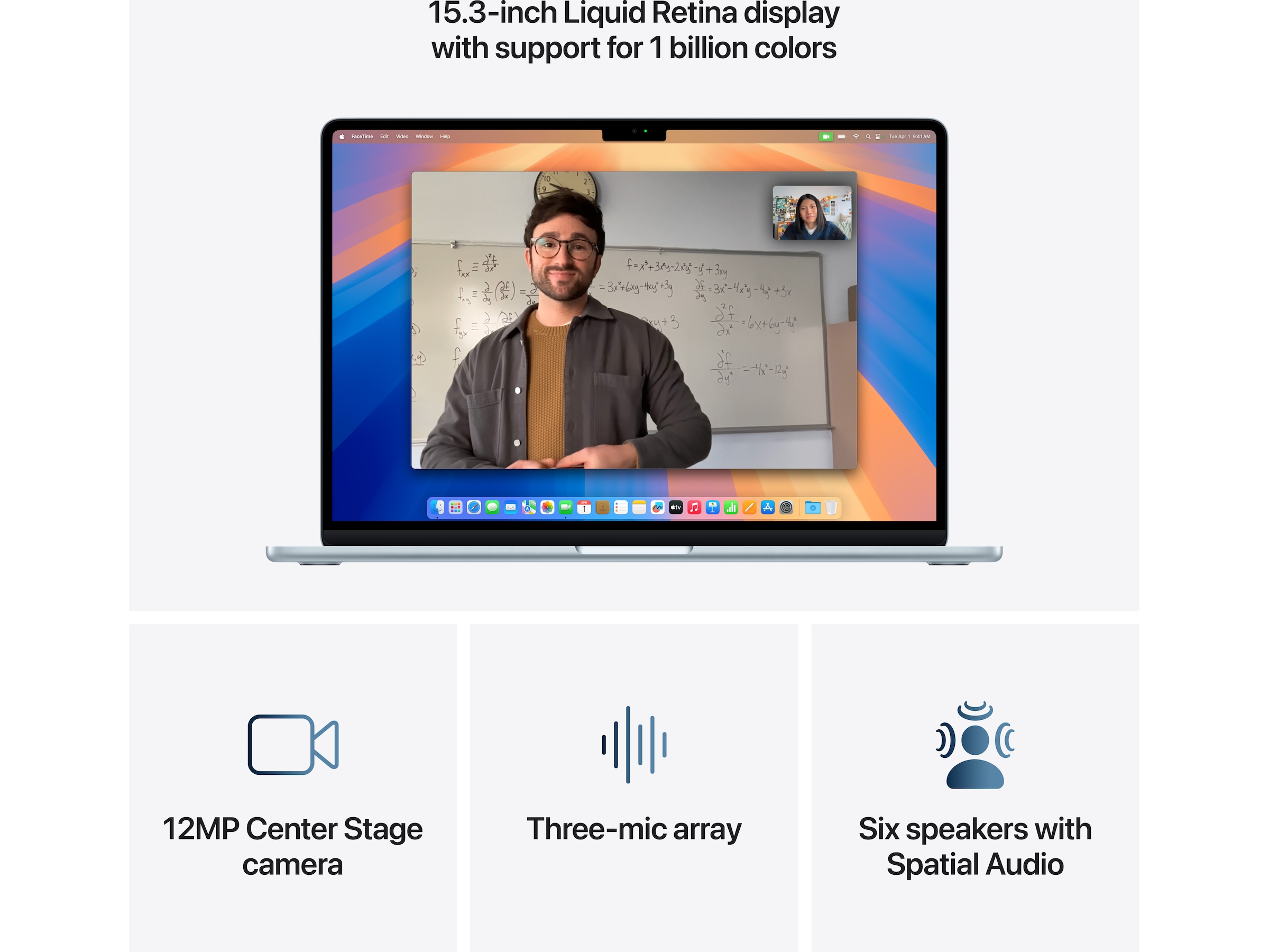 MacBook Air 15" (2025) 512GB (himmelblå) PC - Bærbar / laptop