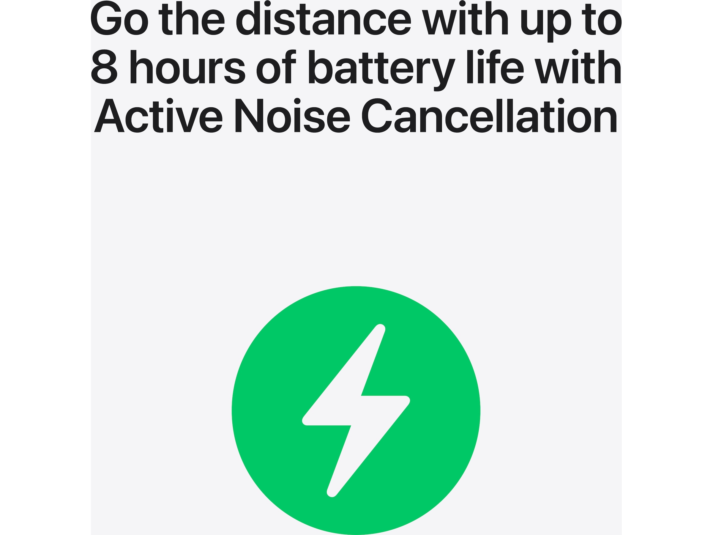 Apple AirPods Pro 3 trådløse ørepropper, in-ear (hvid) In-ear høretelefoner