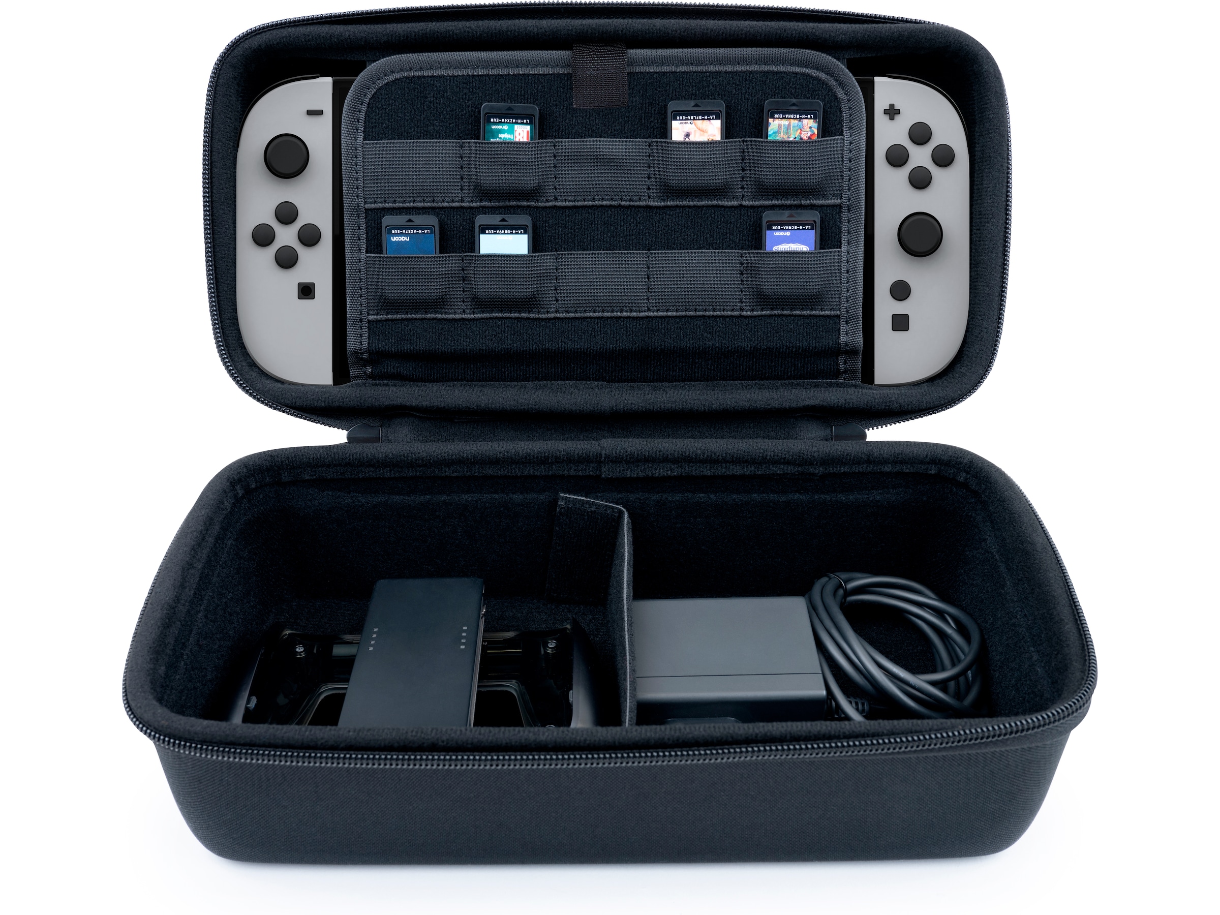 Nacon Hard Case Puch XL for Nintendo Switch 2 (sort) Tilbehør til spilkonsoller