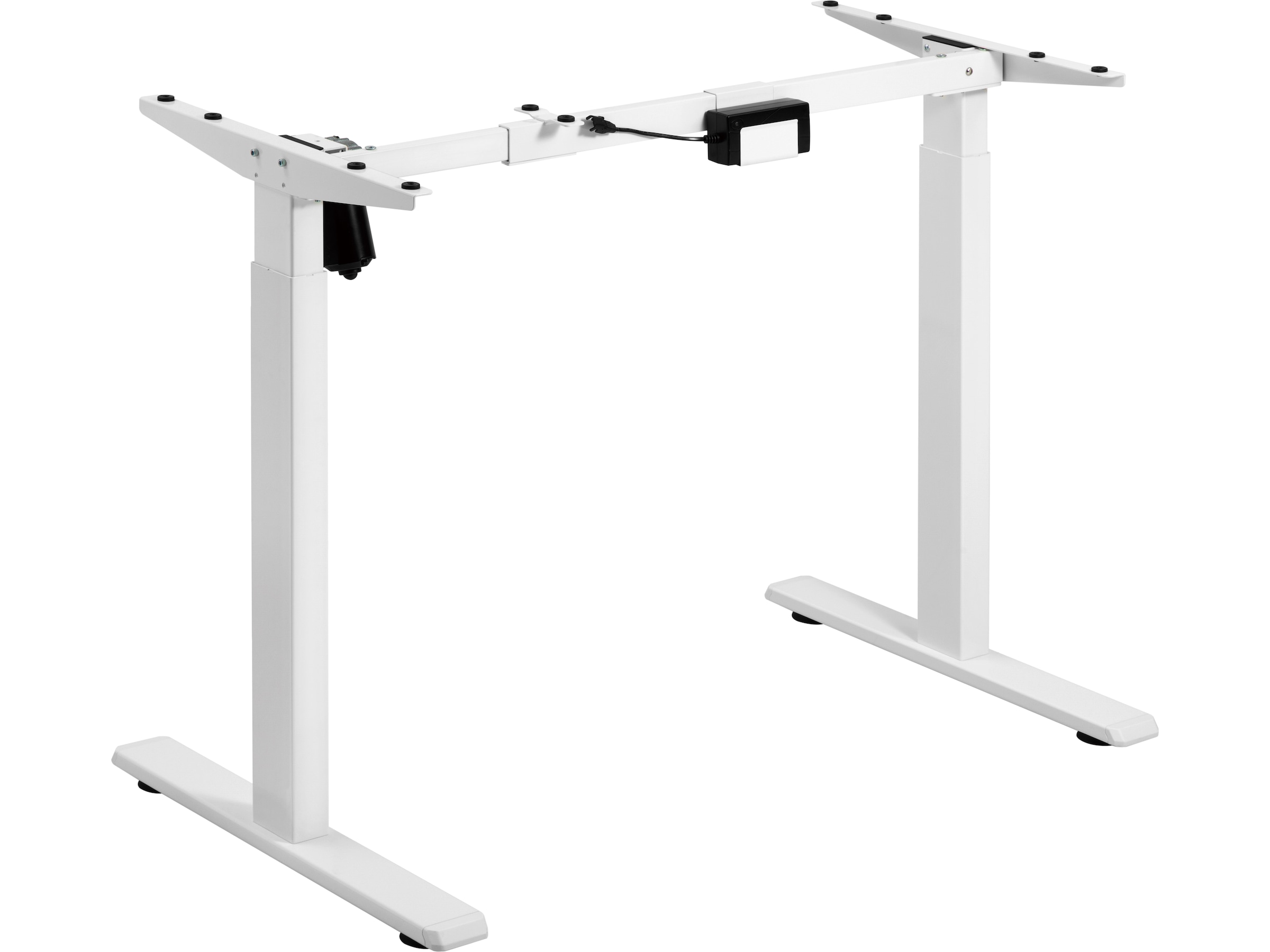 Elektrisk stel til skrivebord (hvid) Dele og tilbehør til skriveborde
