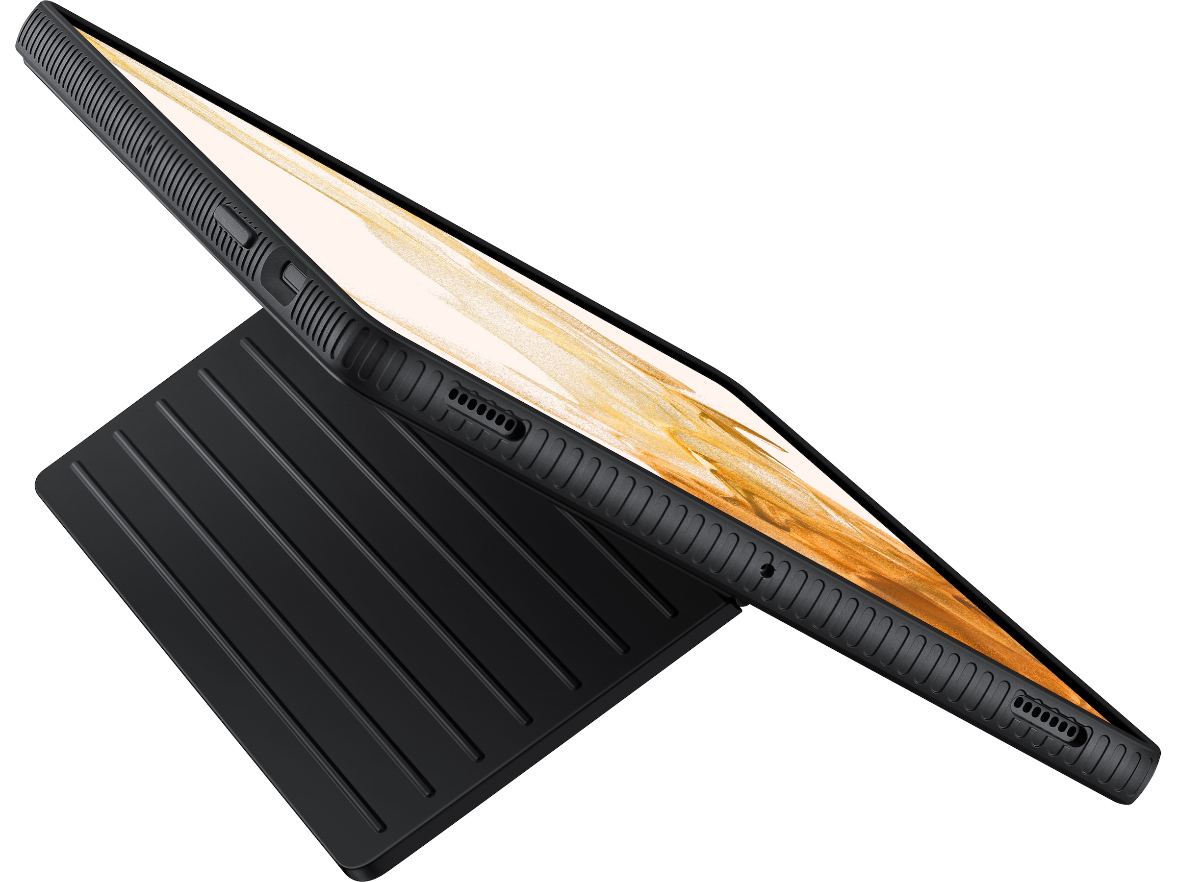 Samsung Galaxy Tab S8 Protective Standing Cover (sort) Cover til tablet