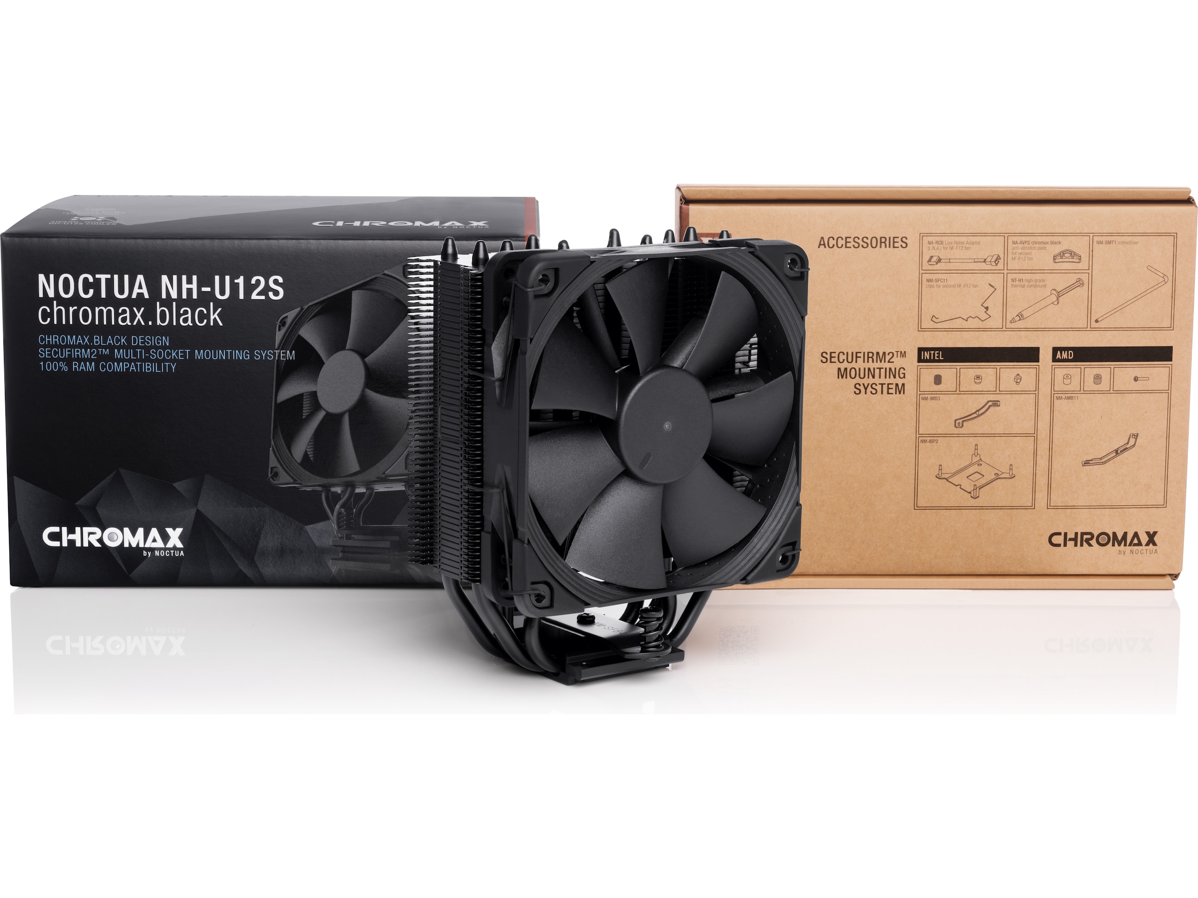 Noctua NH-U12S CPU Køler CPU - Luftkøling