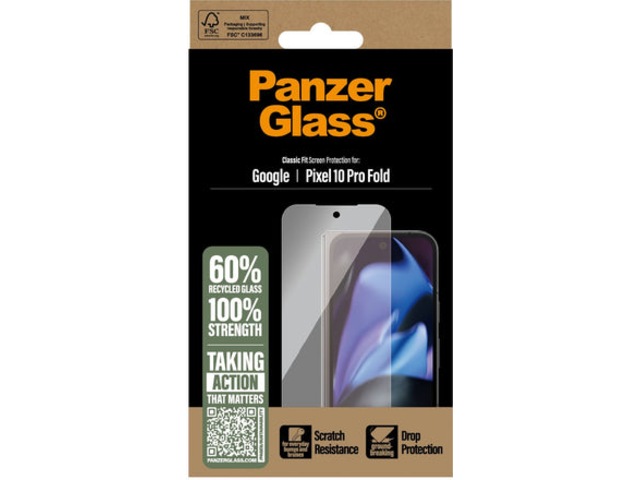 PanzerGlass Pixel 10 Pro Fold Skærmbeskytter Skærmbeskyttelse mobiltelefon