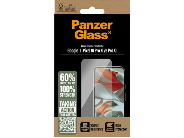 PanzerGlass Pixel 10 Pro XL/9 Pro XL Skærmbeskytter Skærmbeskyttelse mobiltelefon