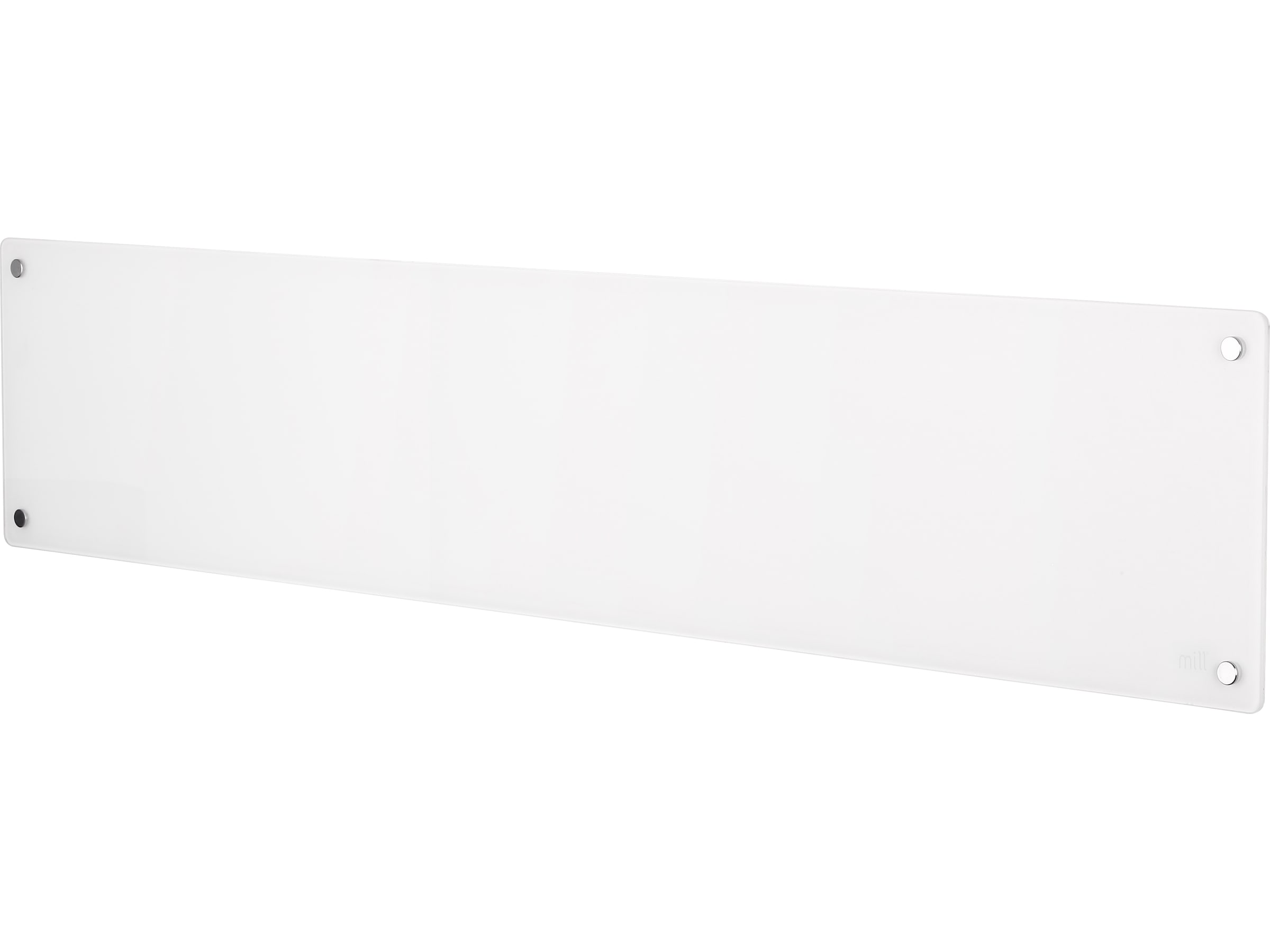 Mill Glas panelovn 1050W (hvid) Varmepaneler