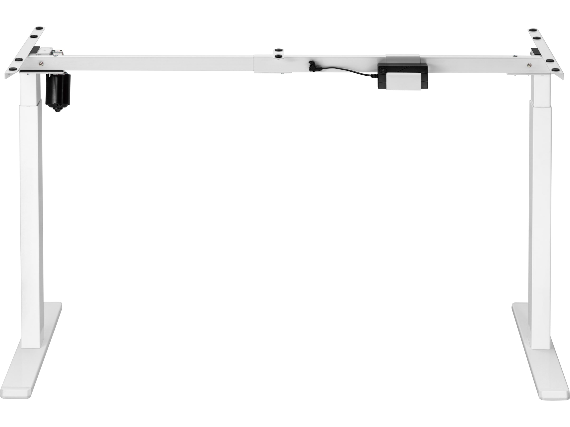 Elektrisk stel til skrivebord (hvid) Dele og tilbehør til skriveborde