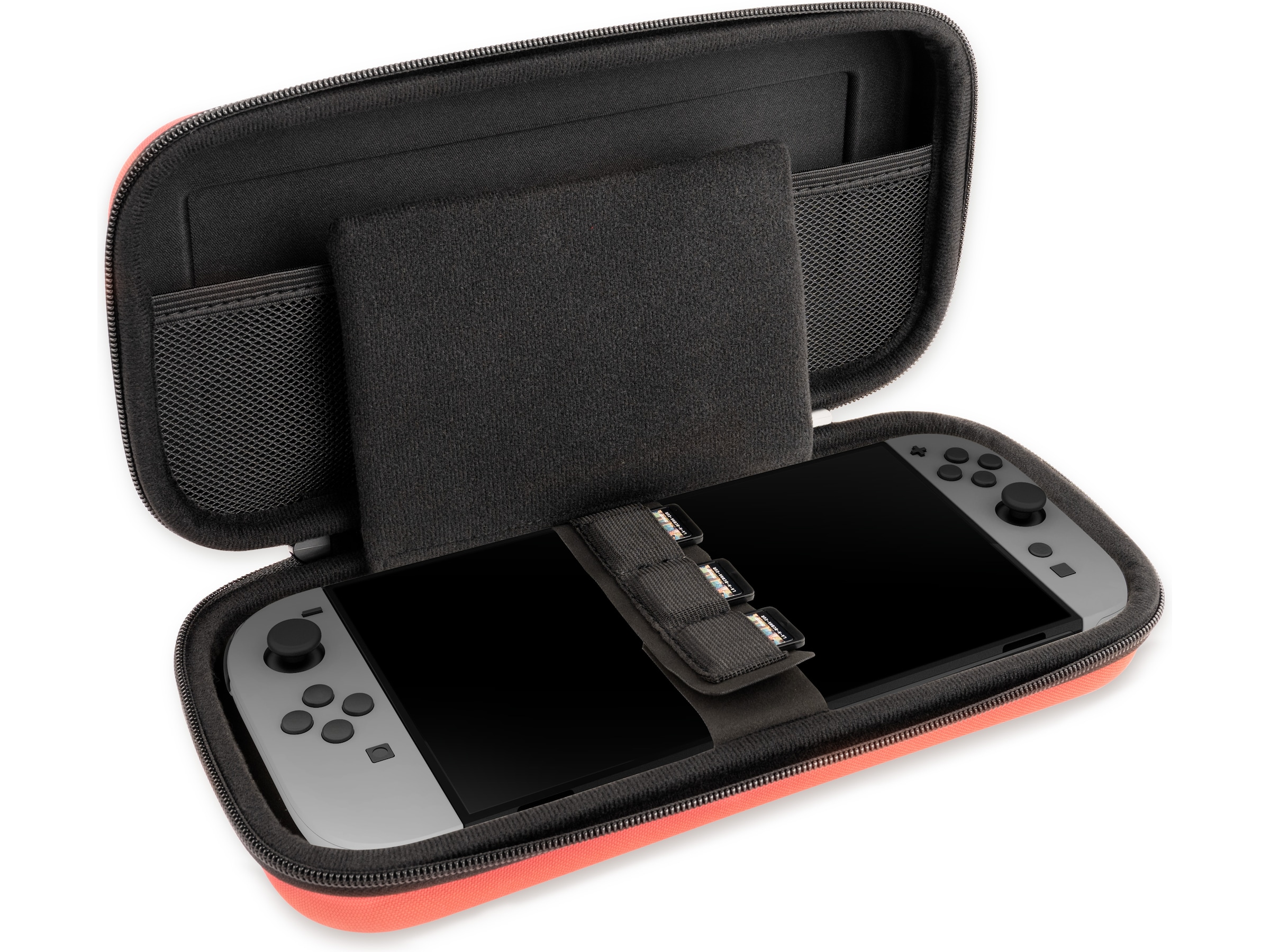 Nacon Transport Case for Nintendo Switch 2 (lys rød) Tilbehør til spilkonsoller