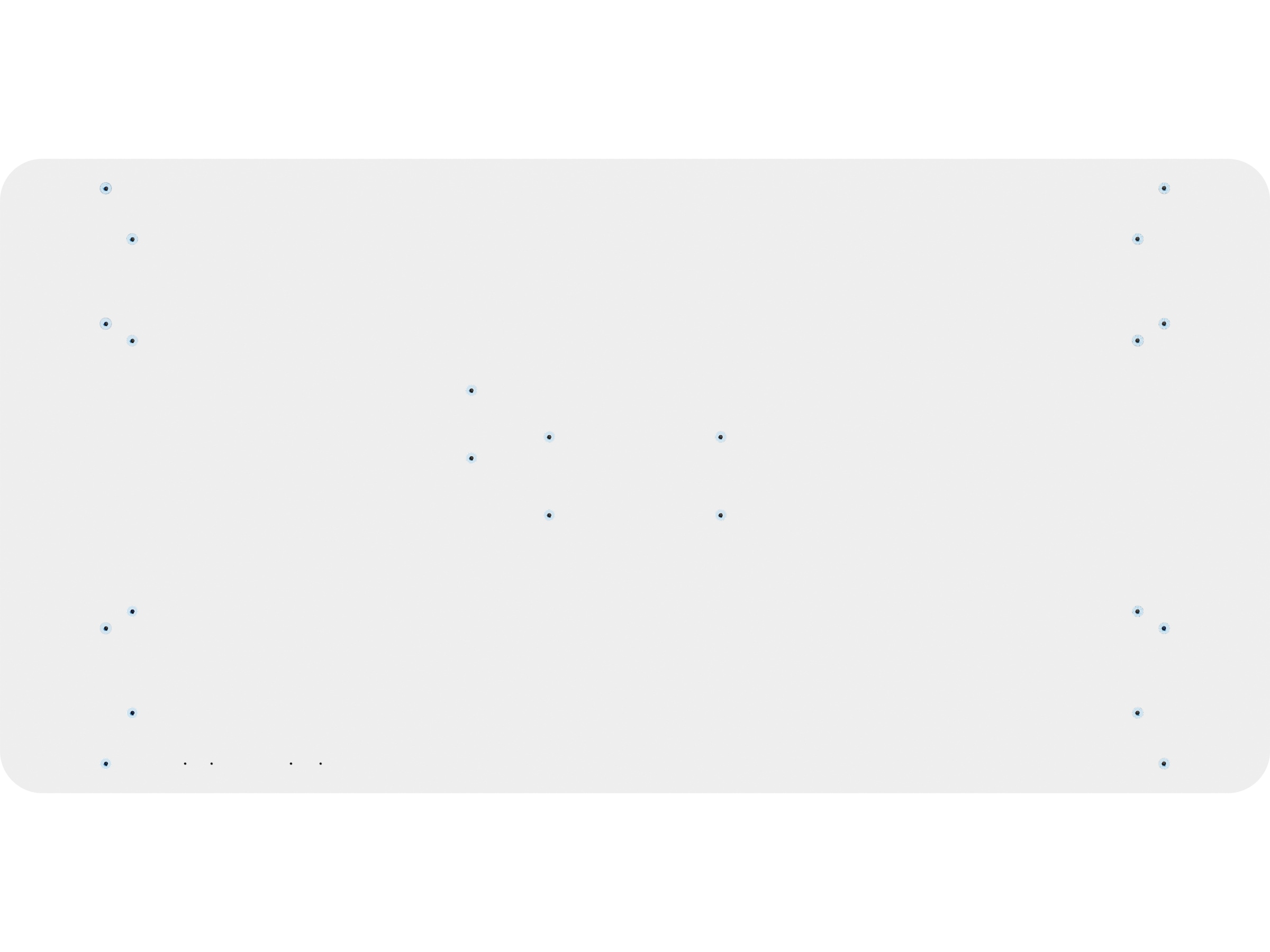 Bordplade 120cm (hvid) Aktivitetsborde