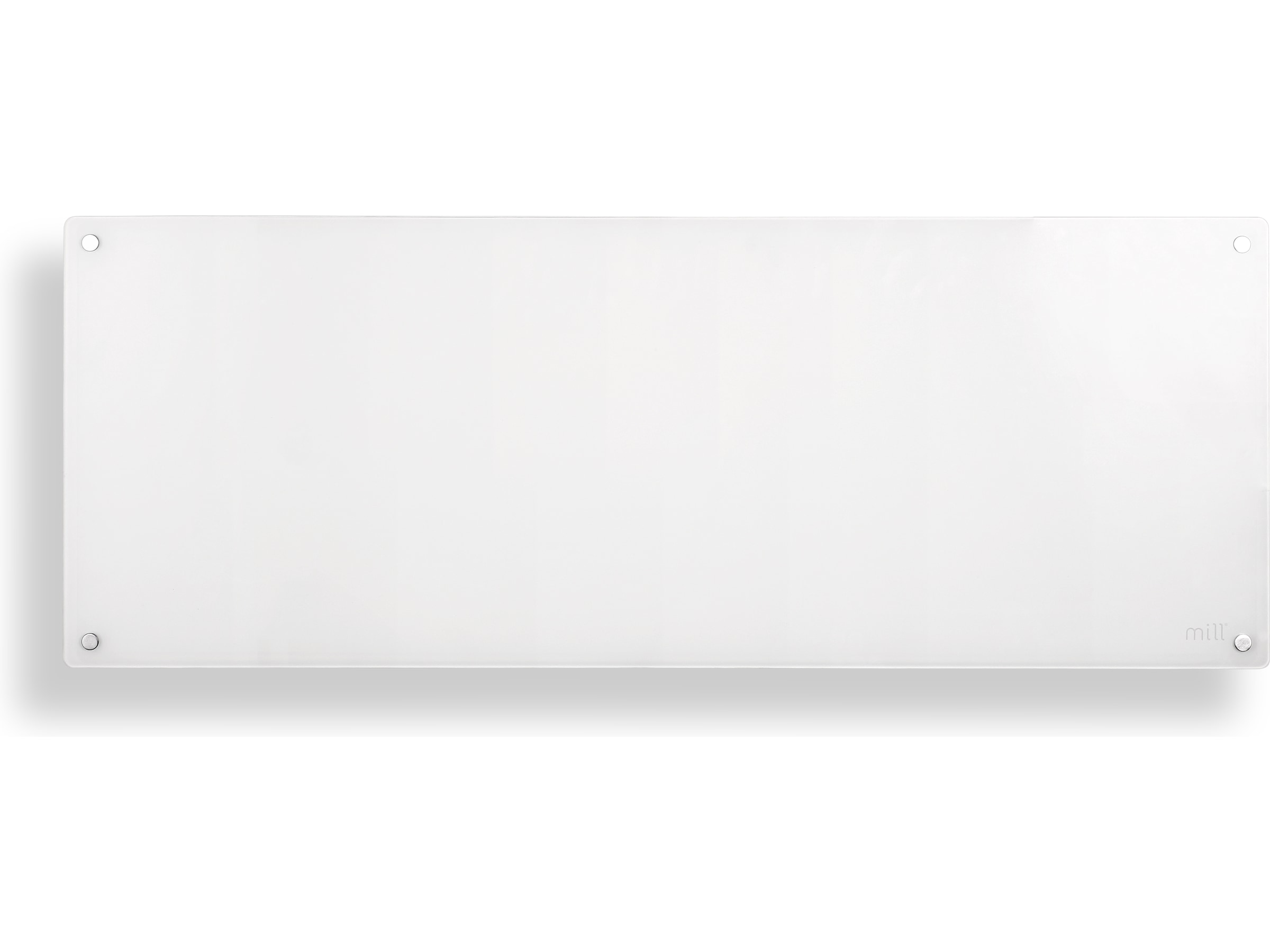 Mill Glas panelovn 1300W (hvid) Varmepaneler