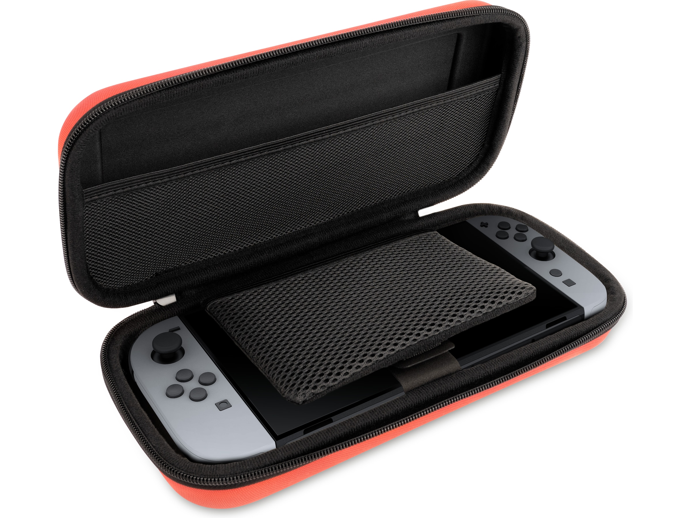 Nacon Transport Case for Nintendo Switch 2 (lys rød) Tilbehør til spilkonsoller