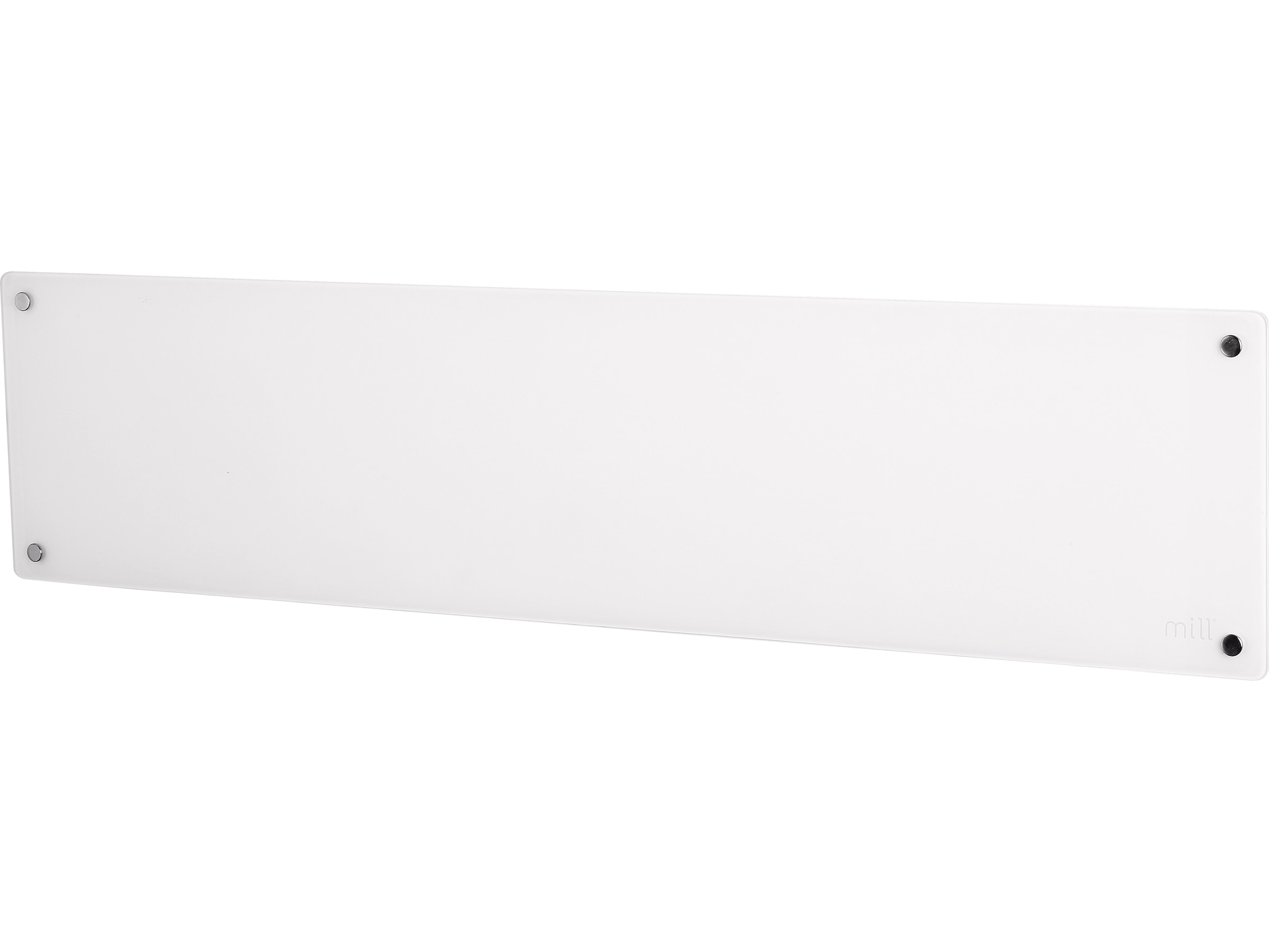 Mill Glas panelovn 850W (hvid) Varmepaneler