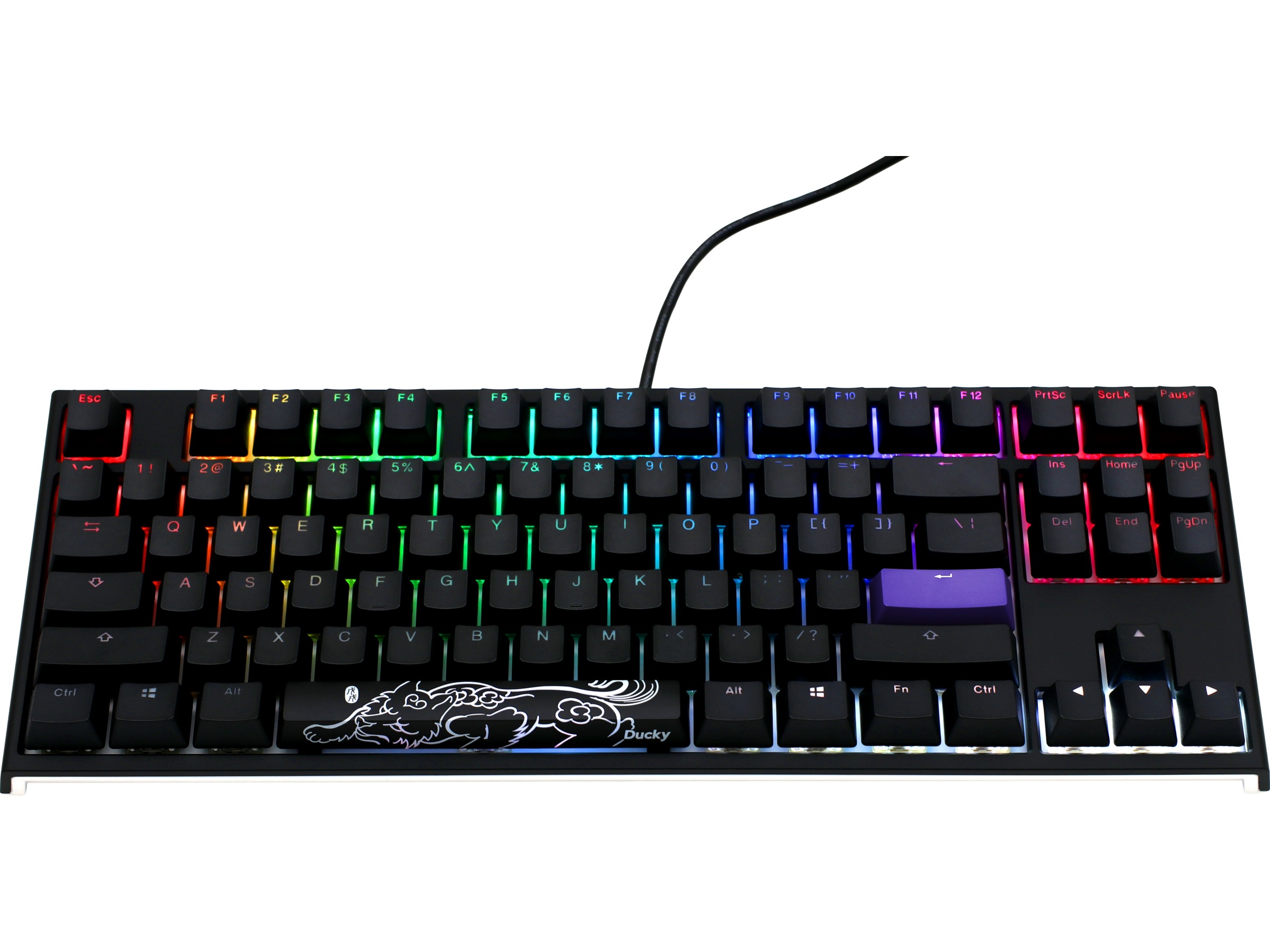Ducky One 2 Backlit Gaming Tastatur Gaming keyboard Komplett.dk