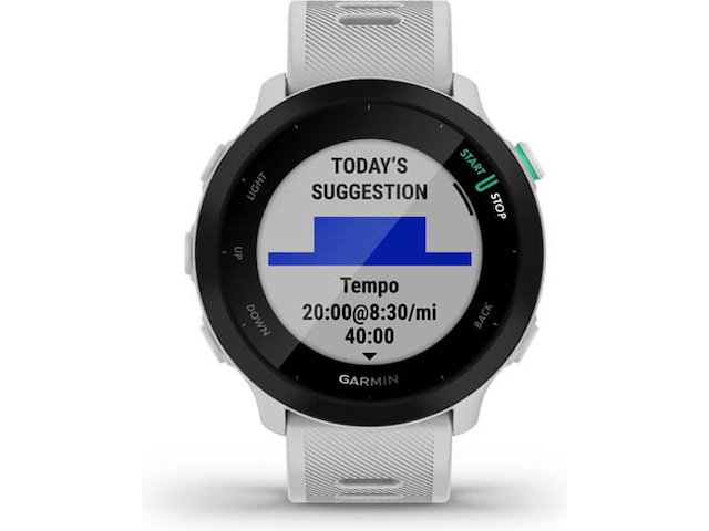 Garmin Forerunner 55 sportsur 42mm - hvid Smartwatches