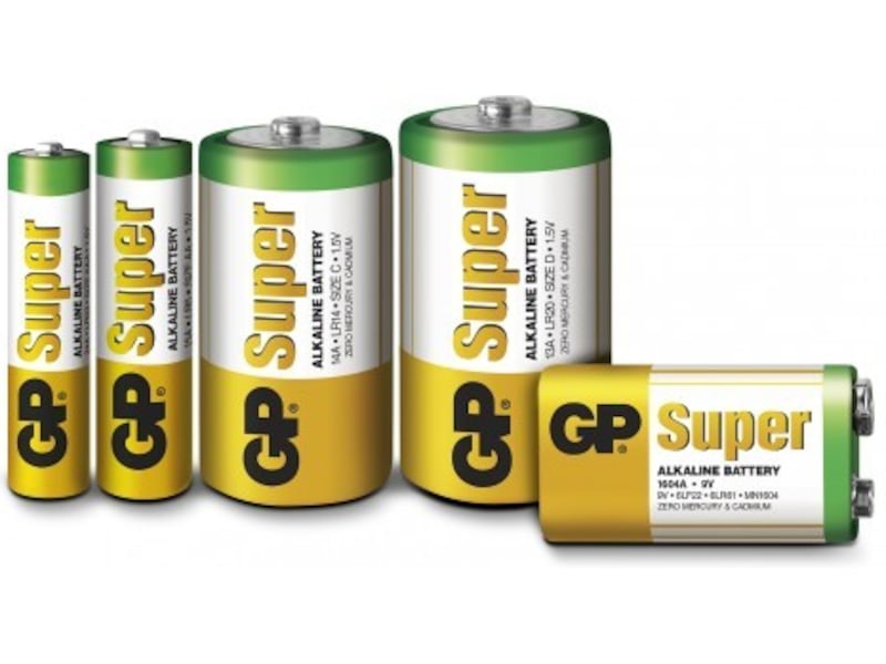 GP Super Alkaline AAA/LR03 batteri, 40-pk Generelle batterier