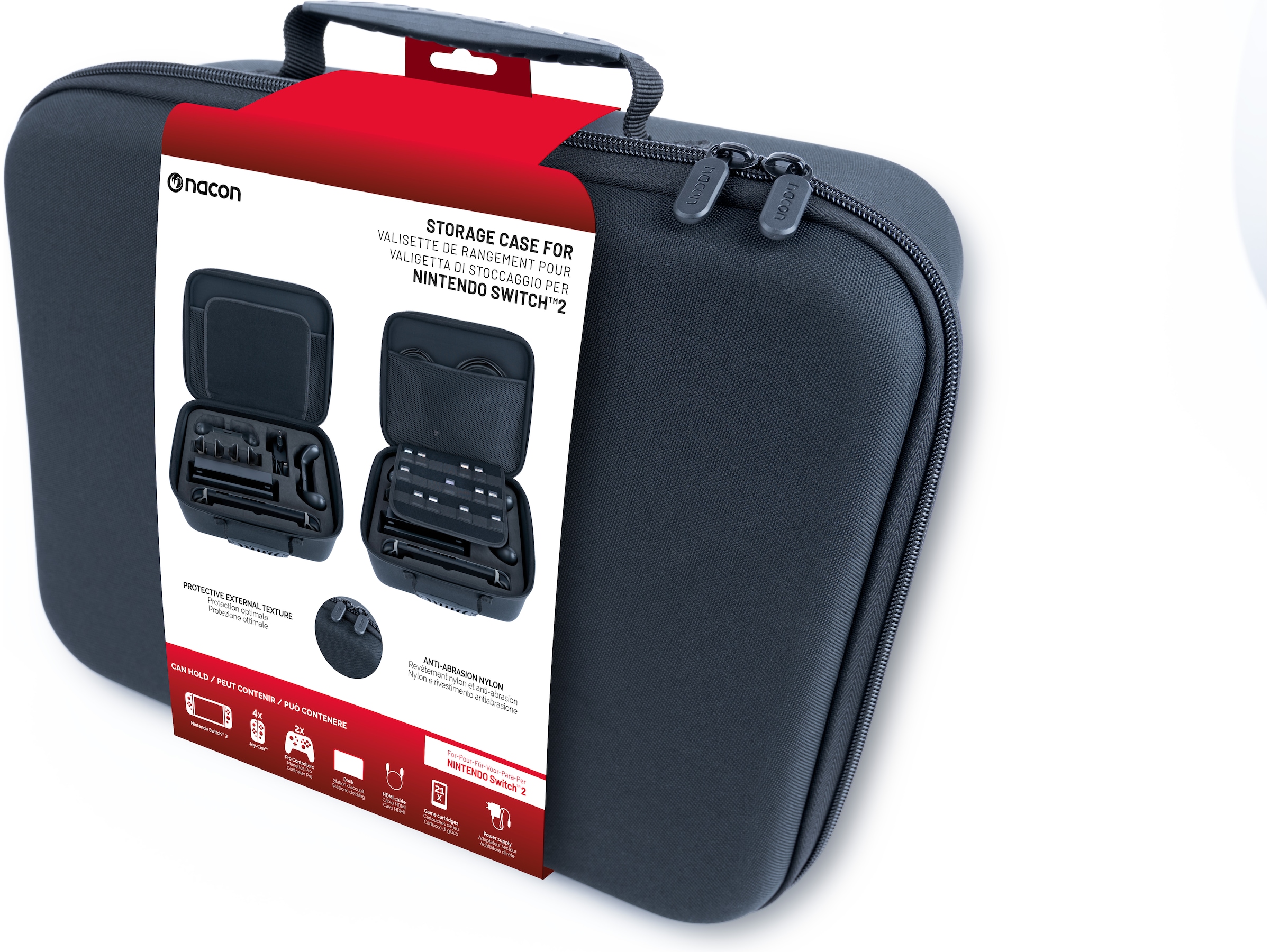 Nacon Storage Case for Nintendo Switch 2 Tilbehør til spilkonsoller