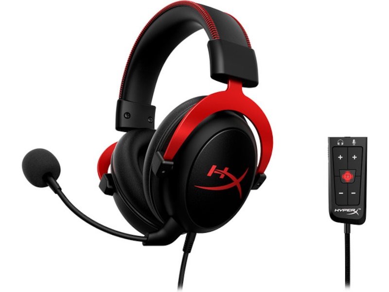 Hyperx Cloud 2 (II) Gaming Headset (sort/rød) Gaming headset
