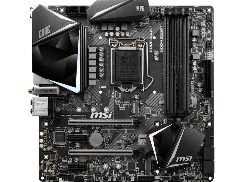 MSI MPG Z390M GAMING EDGE AC, S1151 Komplett.dk