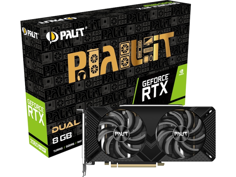 Palit Geforce Rtx 2060 Super Dual Grafikkort Komplett Dk