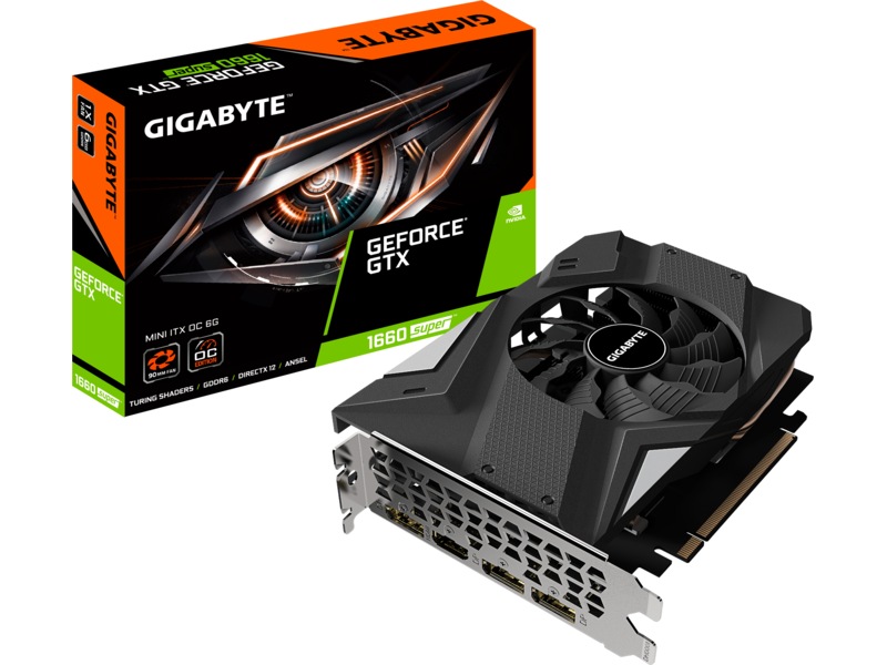 Gigabyte Geforce Gtx 1660 Super Itx Oc Grafikkort Komplett Dk