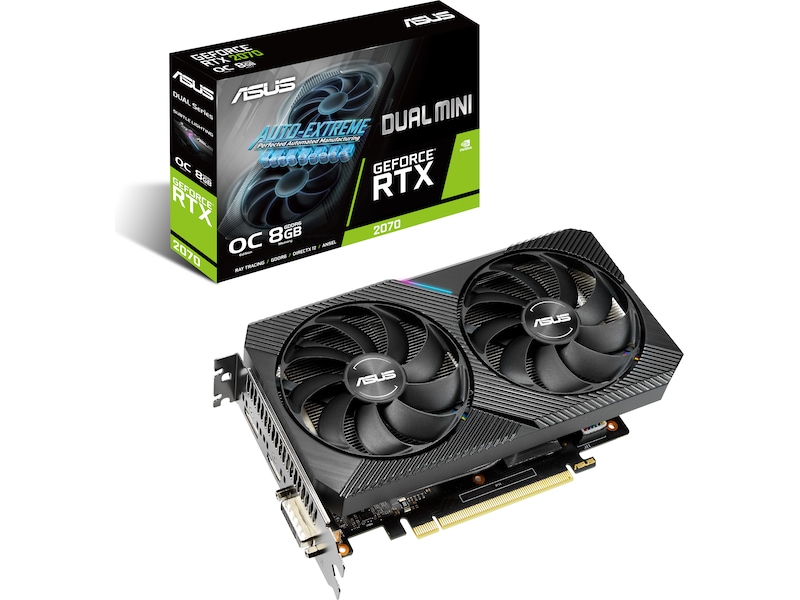Asus Geforce Rtx 2070 Dual Mini Grafikkort Komplett Dk