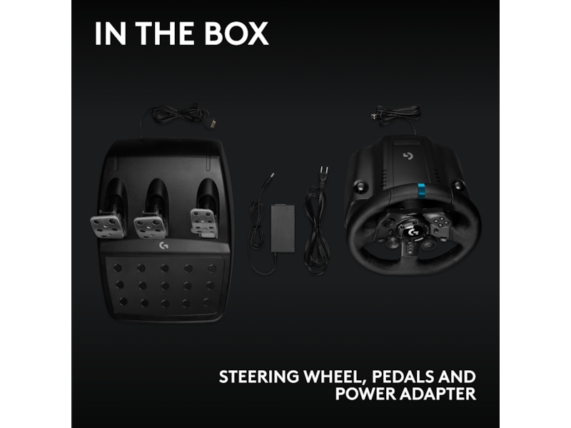 Logitech G923 Driving Force Racing PS4/PS5/PC Rat og pedaler