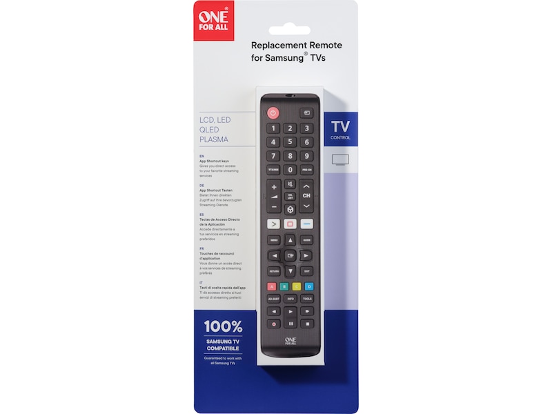 One For All URC 4910 Fjernbetjening til Samsung Fjernbetjeninger