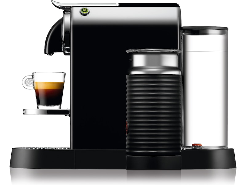 NESPRESSO CitiZ&milk fra DeLonghi® Kapselmaskin (sort) Kapselmaskiner