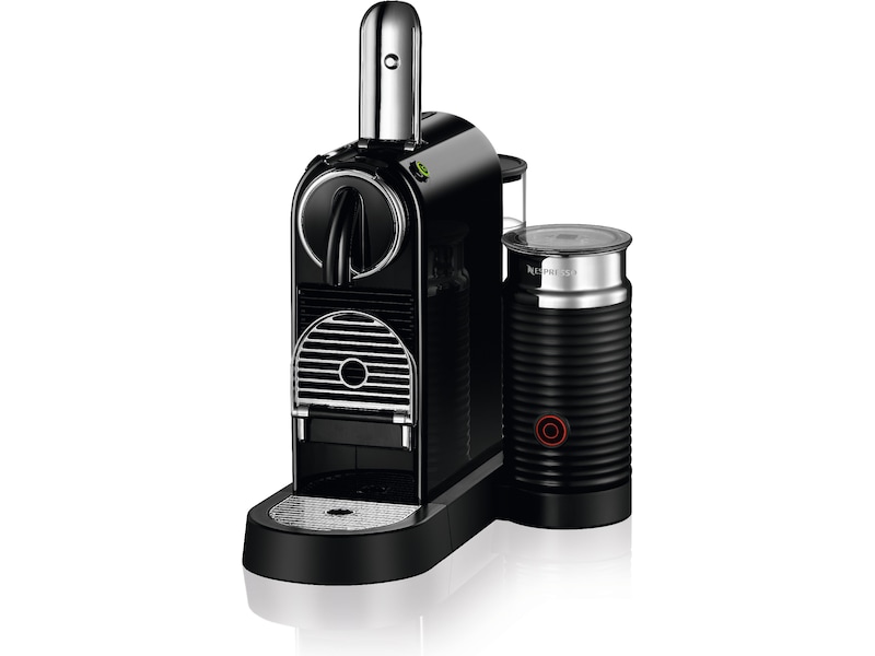 NESPRESSO CitiZ&milk fra DeLonghi® Kapselmaskin (sort) Kapselmaskiner