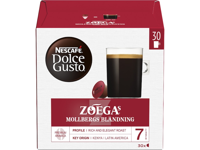 Nescafé Dolce Gusto Zoégas Mollbergs Big Pack Tilbehør til kaffemaskine