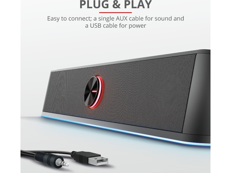 Trust GXT 619 Thorne lydplanke 2.0 Højttalere