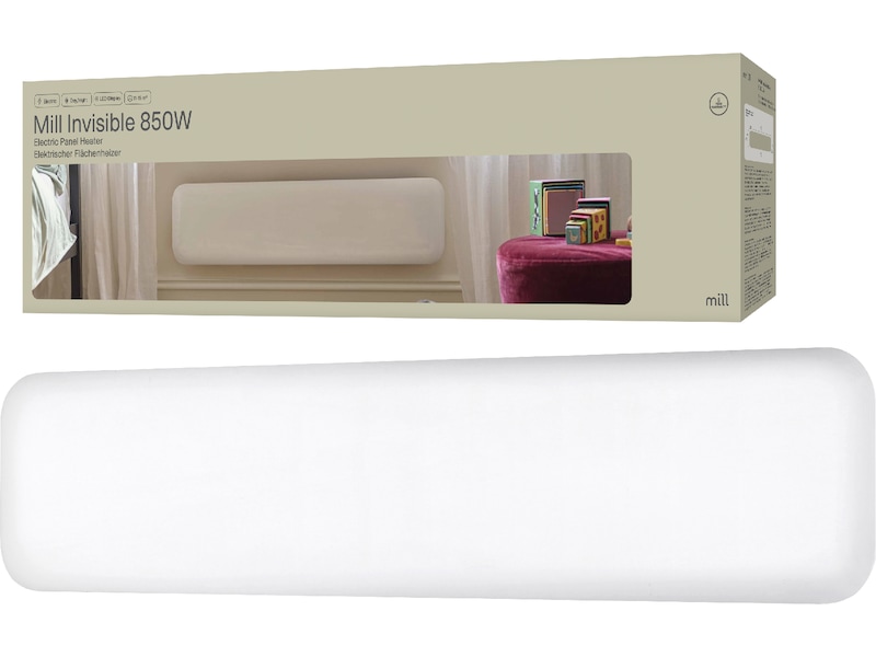 Mill Invisible panelovn 850W (hvid) Varmepaneler