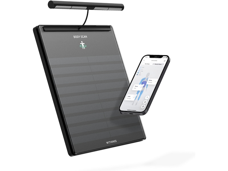 Withings Body Scan smart badevægt (sort) Badevægte