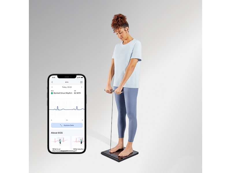 Withings Body Scan smart badevægt (sort) Badevægte