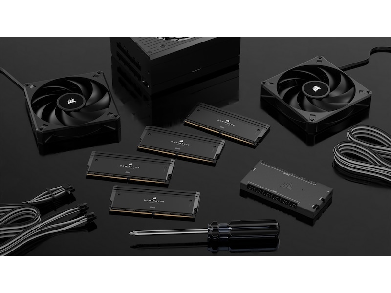 Corsair Dominator Titanium RGB DDR5 6400MHz 64GB (sort) Hukommelse (RAM)