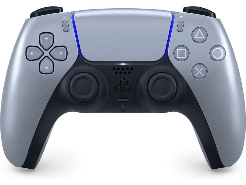 PlayStation 5 DualSense Controller (Sterling Silver) Tilbehør til spilkonsoller
