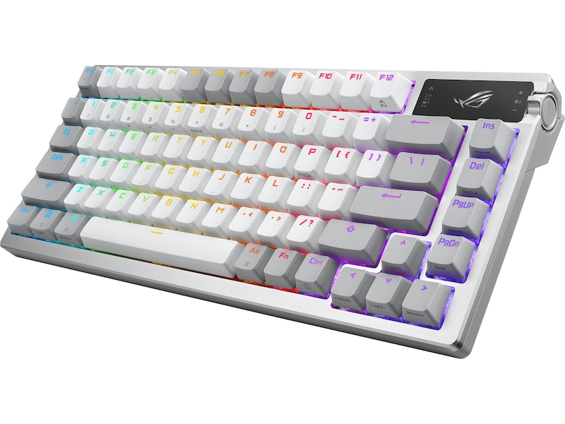 ASUS ROG Azoth Trådløs DIY Gamingtastatur (hvid) Gamingkeyboard