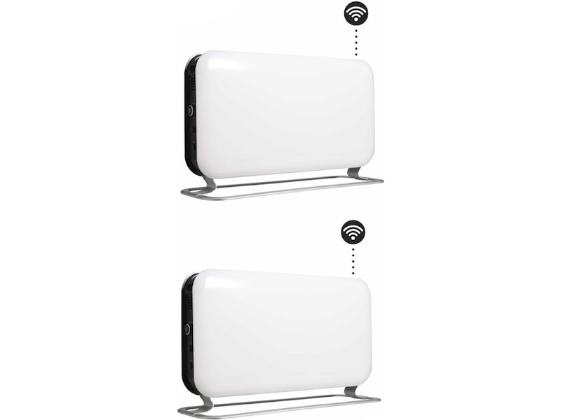 Mill WiFi gulvovn 1200W (hvid) 2-pack Radiatorer