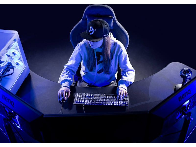 Arozzi Arena Angelo Gaming Desk (pure black) Gamingdesk