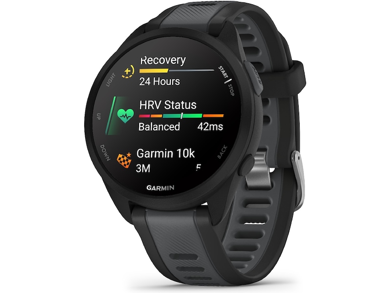 Garmin Forerunner 165 43mm GPS (black/slate gray) Smartwatches