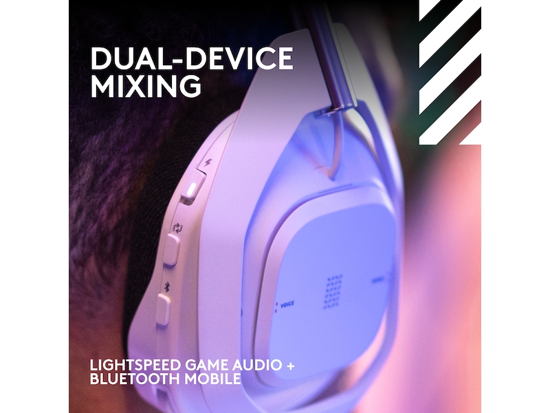 Astro A50 X LIGHTSPEED Trådløst Gaming headset + basestation (hvid) Gamingheadset