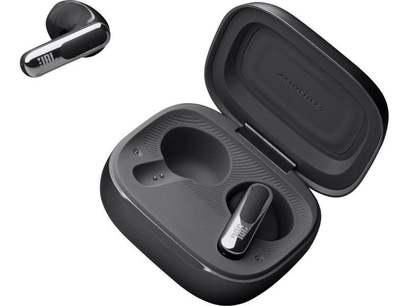 JBL LIVE FLEX 3 Trådløse Høretelefoner, Earbuds (Sort) In-ear høretelefoner