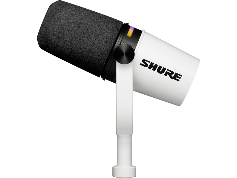 Shure MV7+ Podcast Mikrofon (hvid) Mikrofon