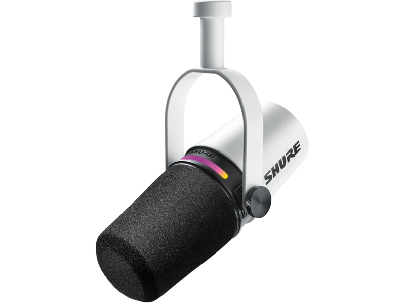 Shure MV7+ Podcast Mikrofon (hvid) Mikrofon